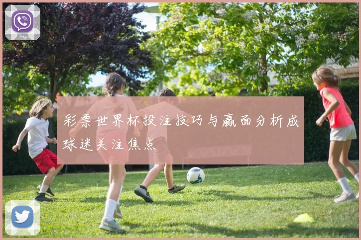 彩票世界杯投注技巧与赢面分析成球迷关注焦点