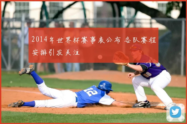 2014年世界杯赛事表公布 各队赛程安排引发关注